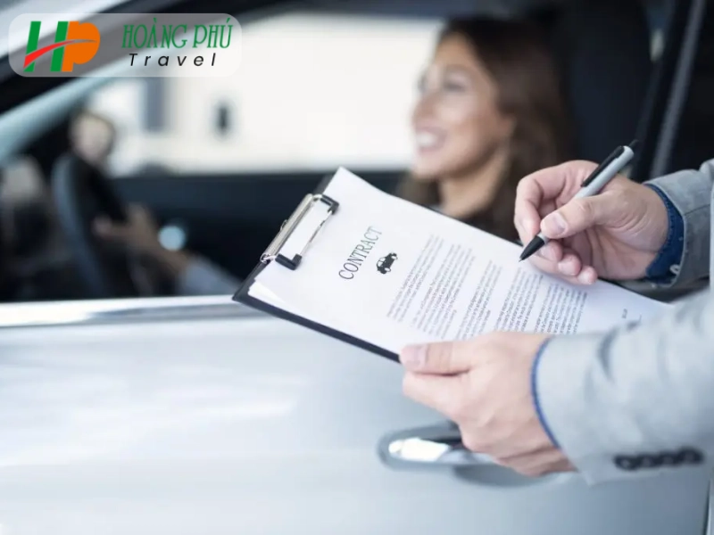 Quy trình và thủ tục thuê xe chuyên nghiệp tại Hoàng Phú Transport