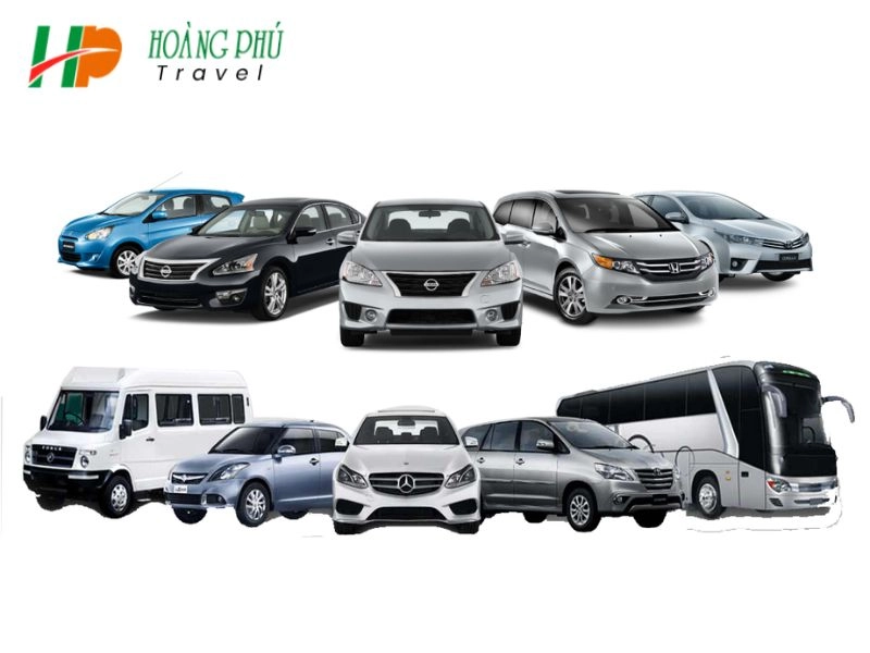 Các dòng xe phục vụ hành trình đi Hải Phòng đa dạng từ 4 đến 16 chỗ