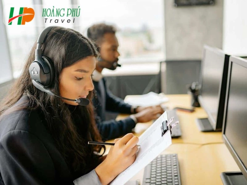 Quy trình đặt dịch vụ và kết nối tư vấn nhanh chóng